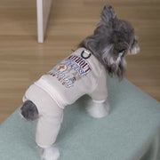 Cozy Four-Leg Dog Pajamas – Soft Fleece Winter Jumpsuit