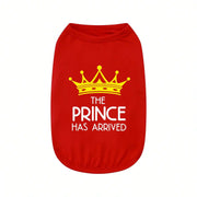 The Prince Has Arrived – Funny Printed Dog & Cat Vest