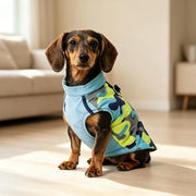 Camouflage Dog Jacket – Warm Zip-Up Outdoor Coat