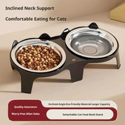 Anti-Tip Stainless Steel Pet Bowl – Easy-Clean Feeding Bowl