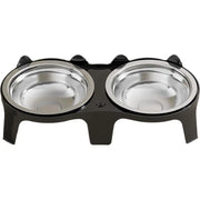 Anti-Tip Stainless Steel Pet Bowl – Easy-Clean Feeding Bowl