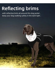 Reflective Dog Winter Jacket – Warm Padded Outdoor Coat