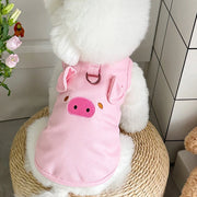 Bear Embroidered Dog Vest – Cute Everyday Walking Vest