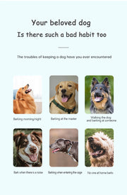Ultrasonic Dog Bark Training Device – Rechargeable Handheld Trainer