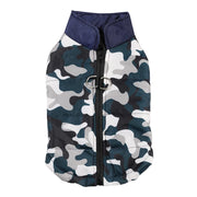 Camouflage Dog Jacket – Warm Zip-Up Outdoor Coat