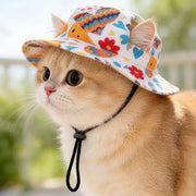 Summer Cat Sun Hat – Cute Lightweight Hat for Outdoor Days