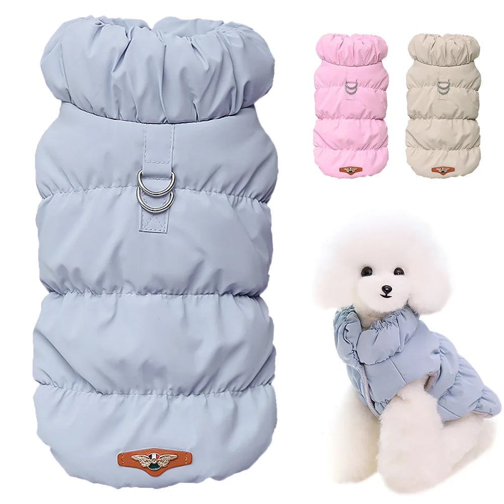 Warm Padded Dog Jacket – Cozy Everyday Winter Coat