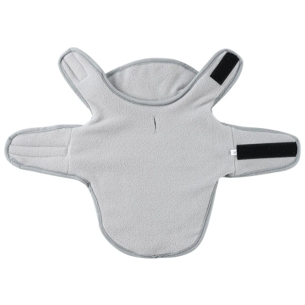 Reversible Fleece Dog Vest – Warm Adjustable Pet Jacket