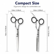 Pet Grooming Scissors with Comb – Dog & Cat Hair Trimming Tool