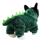 Dinosaur Dog Hoodie – Cozy Fleece Halloween Costume