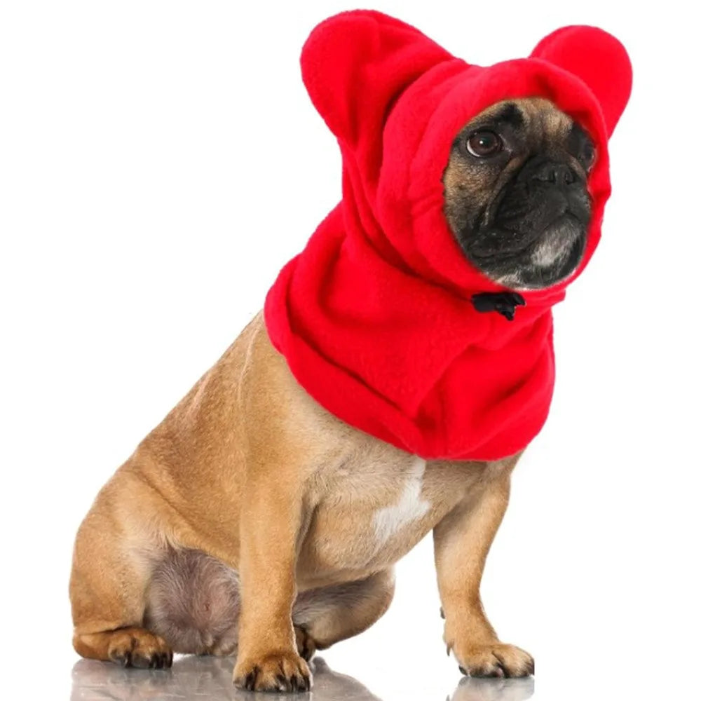 Cozy Fleece Dog Snood – Warm Ear & Neck Cover