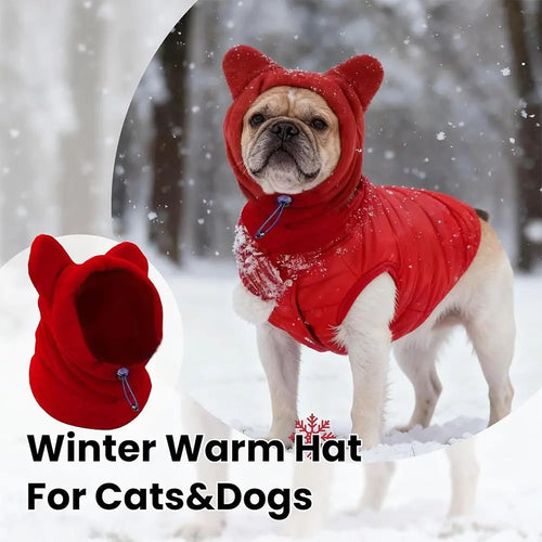 Cozy Fleece Dog Snood – Warm Ear & Neck Cover