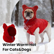 Cozy Fleece Dog Snood – Warm Ear & Neck Cover