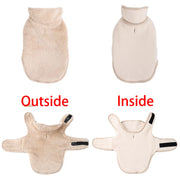 Reversible Fleece Dog Vest – Warm Adjustable Pet Jacket