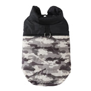 Camouflage Fleece Dog Jacket – Warm Outdoor Coat