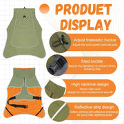 Reflective Dog Raincoat – Adjustable Outdoor Jacket for Wet Walks