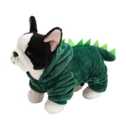 Dinosaur Dog Hoodie – Cozy Fleece Halloween Costume