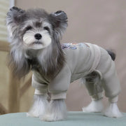Cozy Four-Leg Dog Pajamas – Soft Fleece Winter Jumpsuit