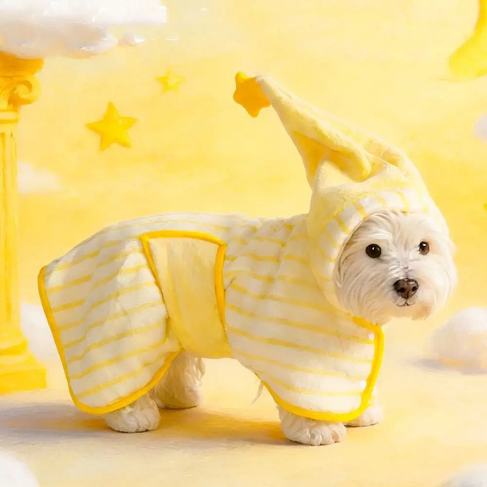 Quick-Dry Dog Bathrobe – Absorbent Towel Coat After Baths & Swims