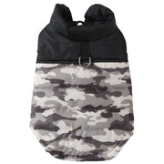 Camouflage Fleece Dog Jacket – Warm Outdoor Coat