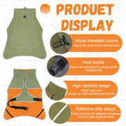 Reflective Dog Raincoat – Adjustable Outdoor Jacket for Wet Walks