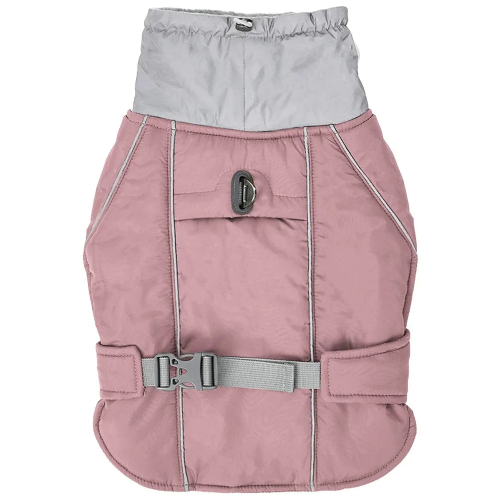 Reflective Dog Winter Jacket – Warm Padded Outdoor Coat