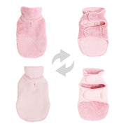 Reversible Fleece Dog Vest – Warm Adjustable Pet Jacket