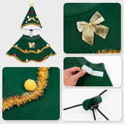 Christmas Pet Costume Cape – Festive Holiday Outfit for Dogs & Cats