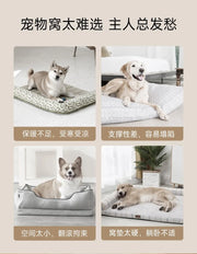 Cozy Dog House Bed – Washable Winter Den for Medium & Large Dogs