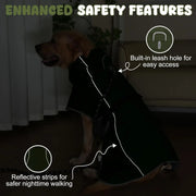 Reflective Dog Raincoat – Adjustable Outdoor Jacket for Wet Walks