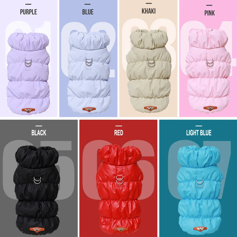 Warm Padded Dog Jacket – Cozy Everyday Winter Coat
