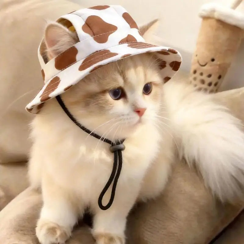 Summer Cat Sun Hat – Cute Lightweight Hat for Outdoor Days