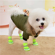 Soft Four-Leg Dog Pajamas – Cozy Full-Body Winter Jumpsuit